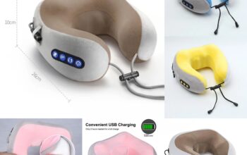 وسادة مساج الرقبه قابلة لشحن  Rechargeable US