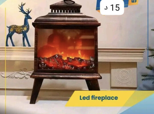 led fireplace