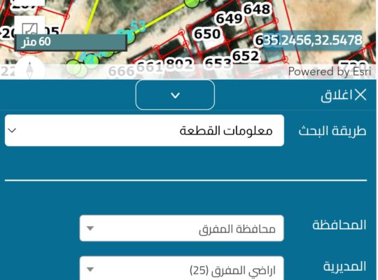 قطعة ارض بالمفرق بوسط البلد بسعر مميز