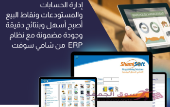 حلول شاملة لتنظيم موارد المنشآت والمصانع (ERP Solutions) من الشامي للحلول البرمجية