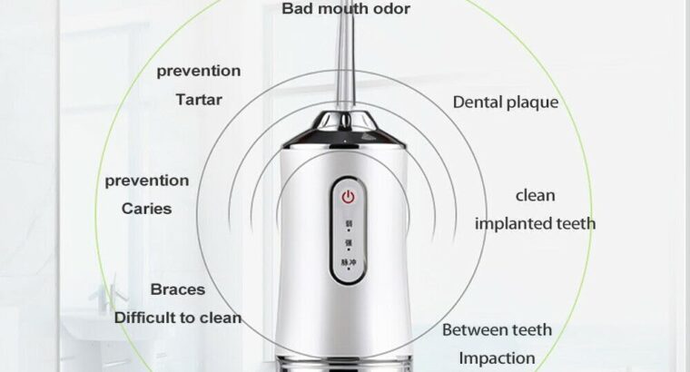 جهاز تنظيف الاسنان بالماء لاسلكي بـ 3 اوضاع م